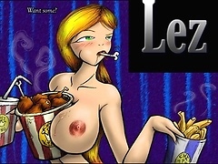 Cartoon Porn Featuring A Gay Woman